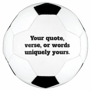 Create Your Own  Soccer Ball Custom Foot