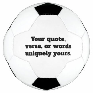 Create Your Own  Soccer Ball Custom Foot
