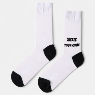 CREATE YOUR OWN SOCKS ADD PHOTO OR TEXT