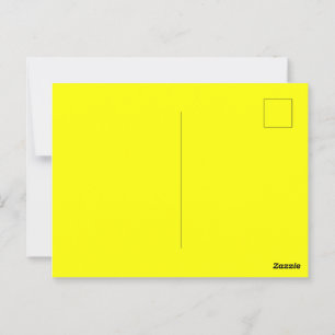 Create Your Own Solid Colour Glossy Postcard