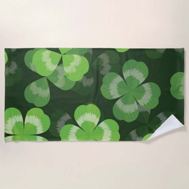 Create Your Own Solid Colour Simple | Trendy  Beach Towel (Front)