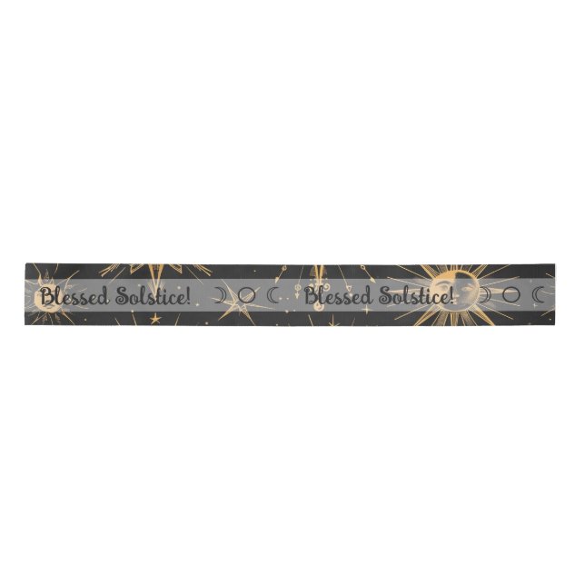 Create Your Own Space Anomolies Celestial Satin Ribbon (Front)