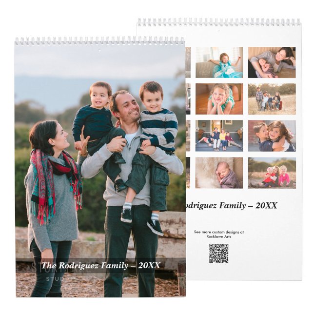 Create Your Own Spanish Photo Calendar (Create Your Own Custom Spanish Photo Calendar, front/back)