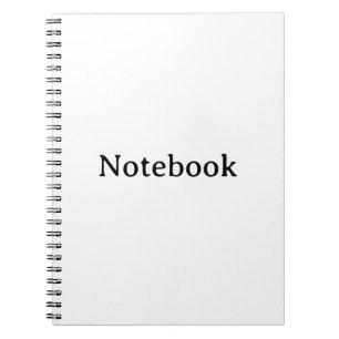 Create Your Own Spiral Photo 6.5" x 8.75" Classic  Notebook
