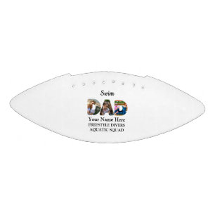 Create your own sports Dad photo collage Swim Dad Football