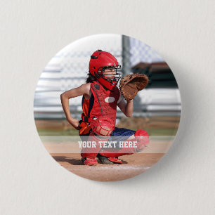 Create Your Own Sports Photo 6 Cm Round Badge