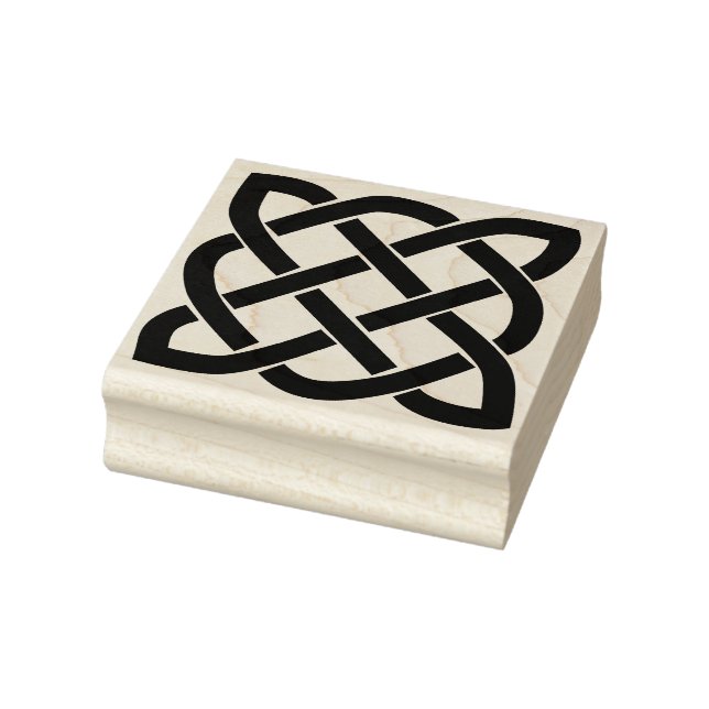 Create Your Own Square Celtic Knot Rubber Stamp (Stamp)