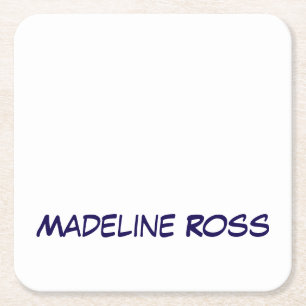 Create Your Own Square Coasters
