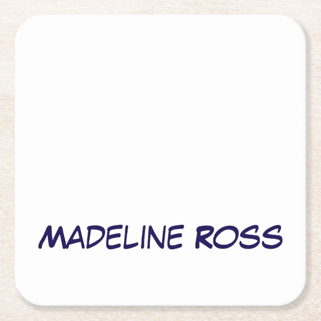 Create Your Own Square Coasters (Front)