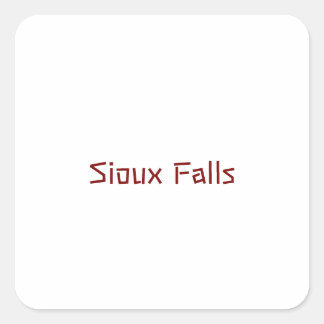 Create Your Own Square Sticker