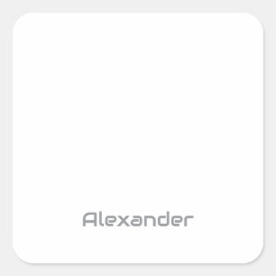 Create Your Own Square Sticker