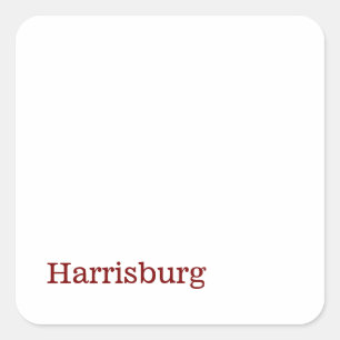 Create Your Own Square Sticker