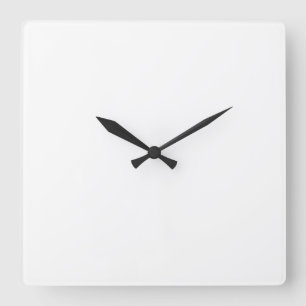 Create Your Own Square Wall Clock