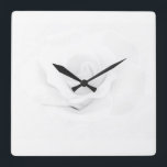 Create Your Own - Square Wall Clock<br><div class="desc">Current background shown: White Rose Replace the image shown on this product with an image your own to create a completely customised item from scratch, or personalise the current background. Add some of your own images and custom text if desired and choose your favourite fonts and colours! Create your own...</div>