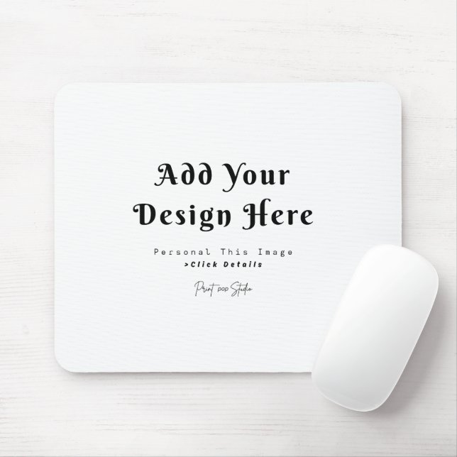 Create Your Own Stain Resistant Mouse Pad (With Mouse)