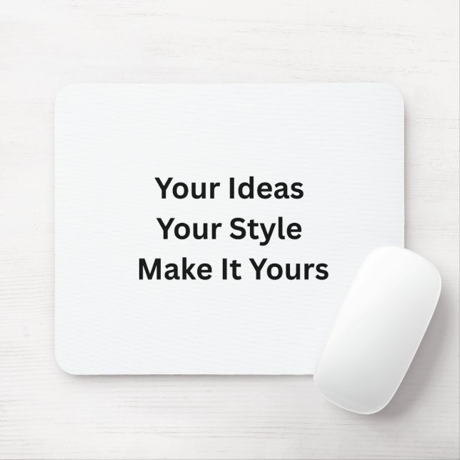 Create Your Own Stain Resistant  Mouse Pad (With Mouse)