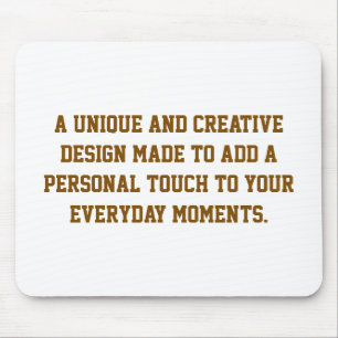 Create Your Own Stain Resistant Mouse Pad