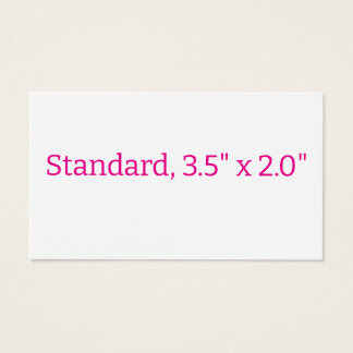 Create Your Own Standard, 3.5" x 2.0"