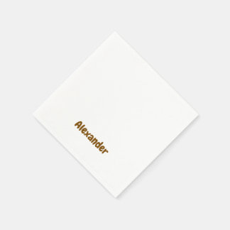 Create Your Own Standard Cocktail Paper Napkin