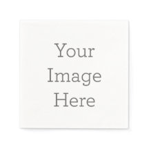 Create Your Own Standard Cocktail Paper Napkin