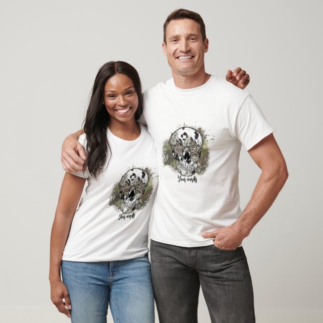 Create Your Own Star Soldier Skull T-Shirt (Unisex)