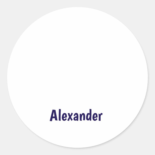 Create Your Own Sticker (Front)