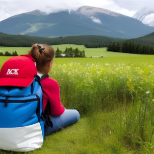 Create your own Stylish Red Trucker Hat