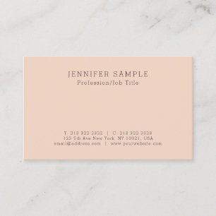 Create Your Own Stylish Simple Design Business Card