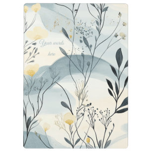 Create Your Own Summer Hills Floral Minimilist Clipboard