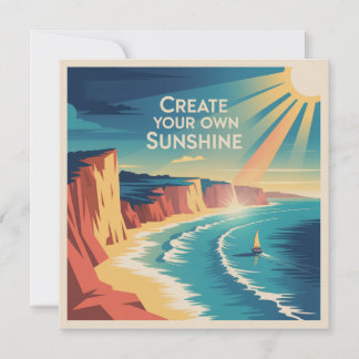 Create Your Own Sunshine Invitation