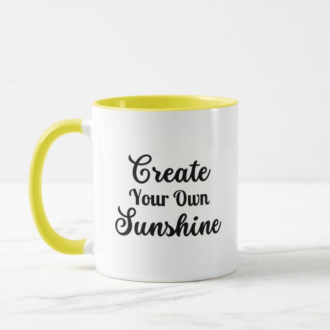 Create Your Own Sunshine Mug (Left)