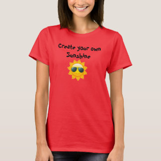 Create your own Sunshine short sleeve t-shirt
