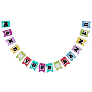 Create Your Own Swallowtail Pennant Banner