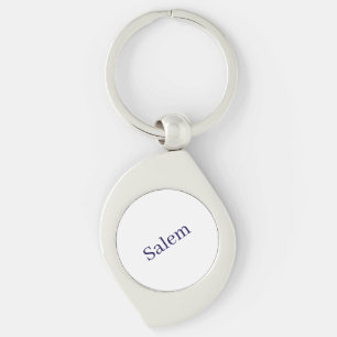 Create Your Own Swirl Metal Keychain