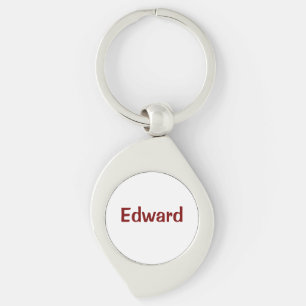 Create Your Own Swirl Metal Keychain