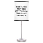 Create Your Own Table Lamp