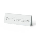 Create Your Own Table Tent Sign, 6" X 2"