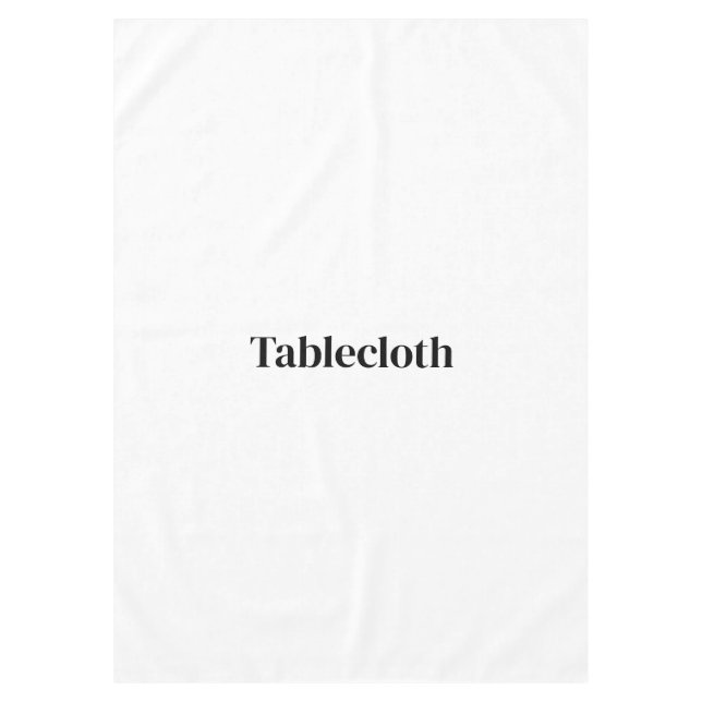Create your own Tablecloth | 60"x84" (Front)
