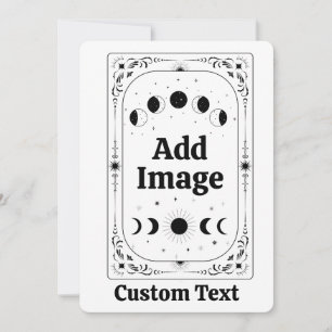 Create Your Own Tarot Astrological Zodiac Sun Moon Invitation