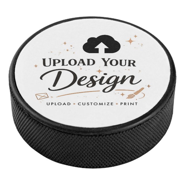 Create Your Own Team Hockey Puck (3/4)