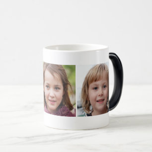 Create Your Own Template 3 Photos Magic Mug