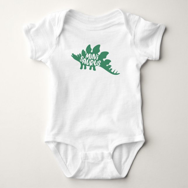 Create your own text and design :-) baby bodysuit (Front)