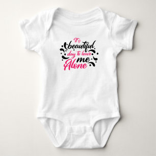 Create your own text and design :-) baby bodysuit