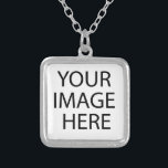 Create your own text and design :-) silver plated necklace<br><div class="desc">Create your own text and design :-)</div>