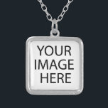 Create your own text and design :-) silver plated necklace<br><div class="desc">Create your own text and design :-)</div>