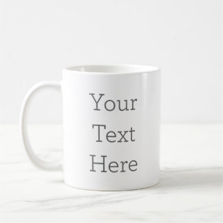 Create Your Own Text Mug