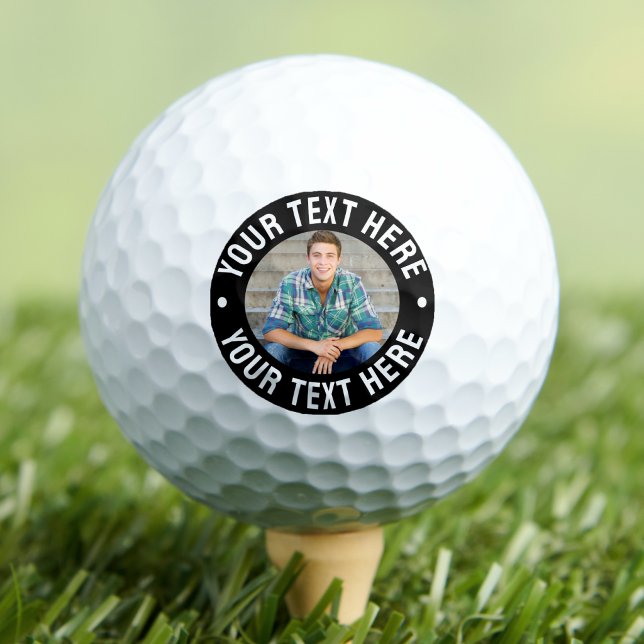 Create your Own Text Photo Golf Balls (Create your Own Photo Golf Balls)