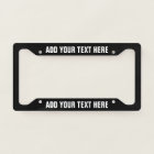 Create Your Own Text White Black