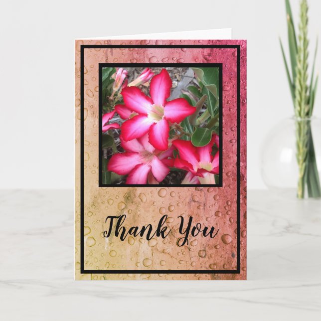 Create your own thank you card (Front)