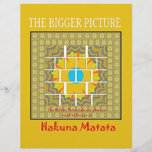 Create Your Own the colourful bigger picture (Front)